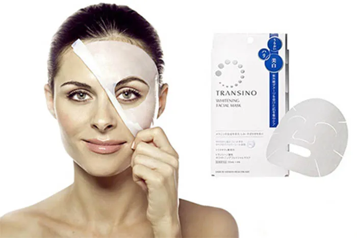 Mặt Nạ Dưỡng Trắng Da Transino Whitening Facial Mask - Mặt nạ - Vua Hàng Hiệu