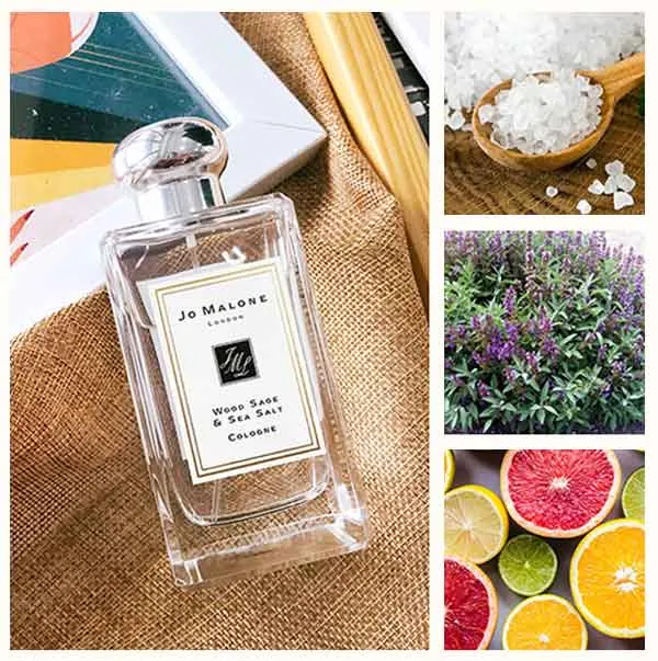 Mùi hương nước hoa Jo Malone Wood Sage & Sea Salt tự nhiên, tao nhã