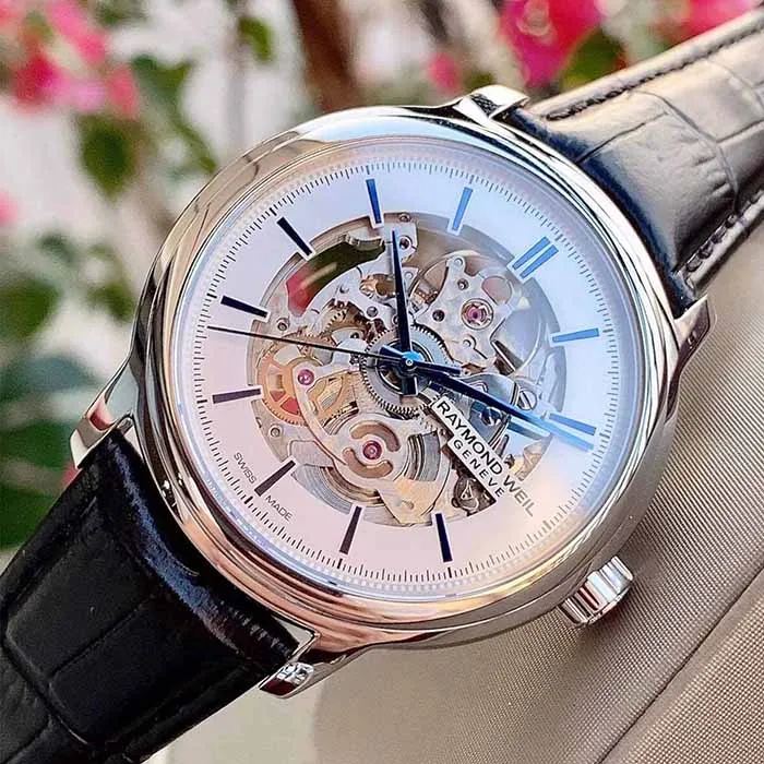 Đồng Hồ Nam Raymond Weil Maestro Skeleton 2215-STC-65001 - Đồng hồ - Vua Hàng Hiệu