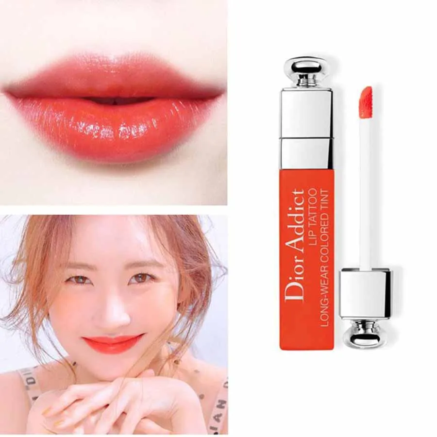 Son Dior Addict Lip Tattoo 641 Orange Màu Cam Đỏ - Son Môi - Vua Hàng Hiệu