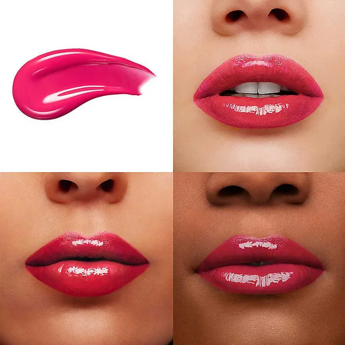Son Kem Lâu Trôi Lancome Lip Gloss 378 Be Unique - Fuchsia - Mỹ phẩm - Vua Hàng Hiệu