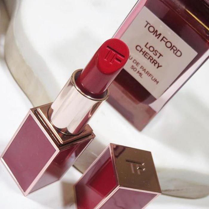 Son Tom Ford Lost Cherry Lip Color Limited Edition Màu Đỏ Hồng - 2