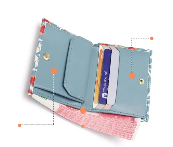 Ví Venuco Mint - Xanh Da Trời - B38Q21