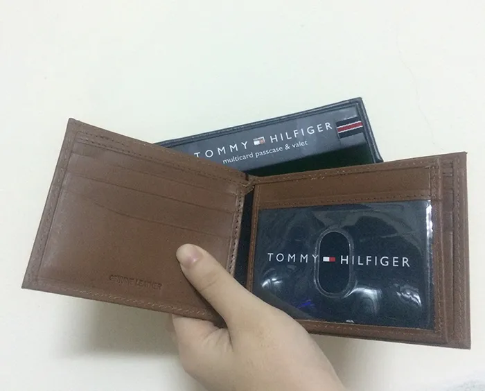 Ví Nam Tommy Hilfiger Men's Leather - 31TL220055 Màu Nâu - Túi xách - Vua Hàng Hiệu