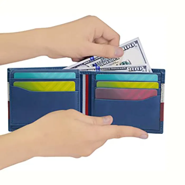 Ví Nam Tommy Hilfiger Men's Billfold Wallet Phối Màu