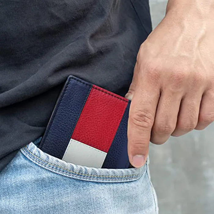 Ví Tommy Hilfiger Men's Billfold Wallet Phối Màu