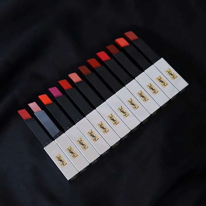 Son Yves Saint Laurent YSL Rouge Pur Couture The Slim Sheer Matte 111 Corail Explicite Màu Hồng San Hô - Son Môi - Vua Hàng Hiệu