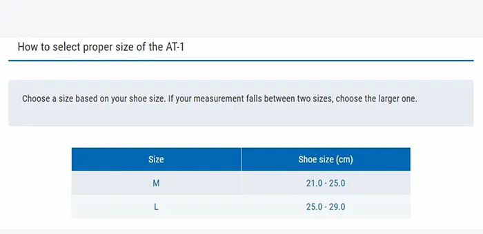 Đai Bảo Vệ Mắt Cá Chân Zamst AT-1 Size L - Phụ kiện thể thao - Vua Hàng Hiệu