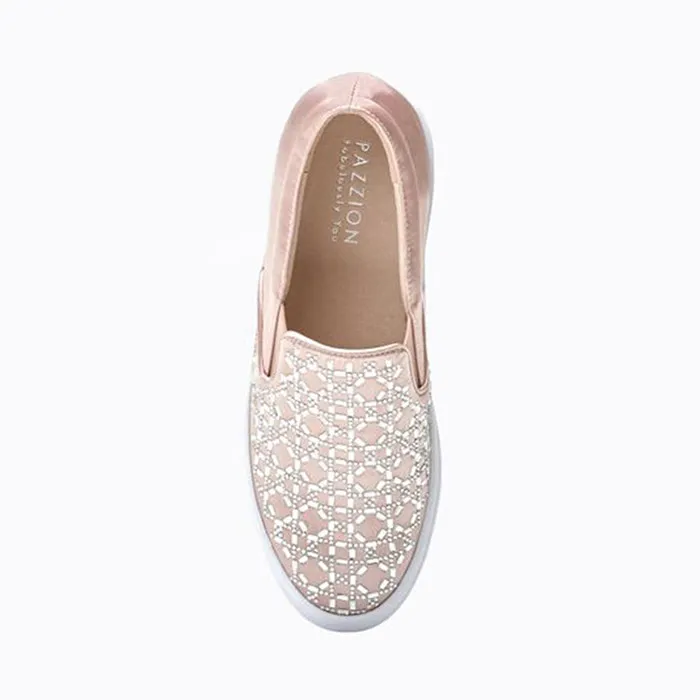 Giày Slip On Nữ Pazzion 1886-2 - PINK - 36 Màu Hồng - Giày - Vua Hàng Hiệu