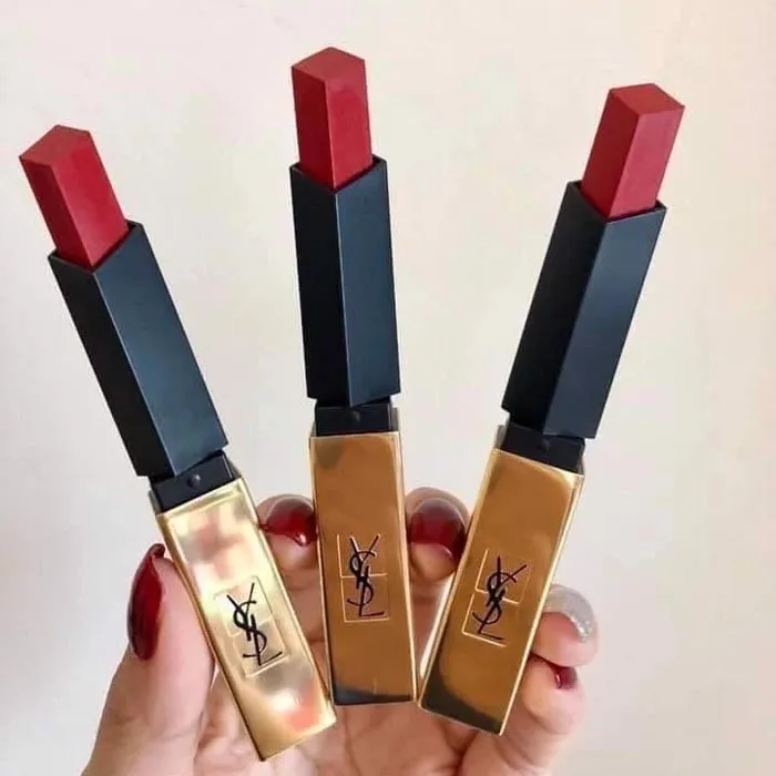 Son Yves Saint Laurent YSL Rouge Pur Couture The Slim 31 Inflammatory Nude Màu Cam Hồng Đất - Son Môi - Vua Hàng Hiệu
