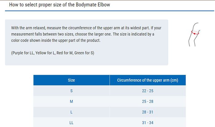 Băng Bảo Vệ Khuỷu Tay Zamst Bodymate Elbow Màu Đen Size S - 2