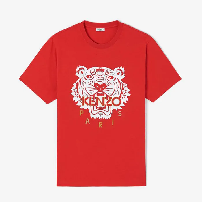Áo Phông Kenzo Tiger T-shirt Màu Đỏ