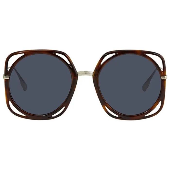 Kính Mát Dior Blue Mirror Sqaure Ladies Sunglasses - Kính mắt - Vua Hàng Hiệu