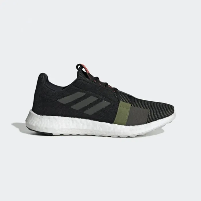 Giày Thể Thao Adidas Senseboost GO LTD Màu Đen Rêu