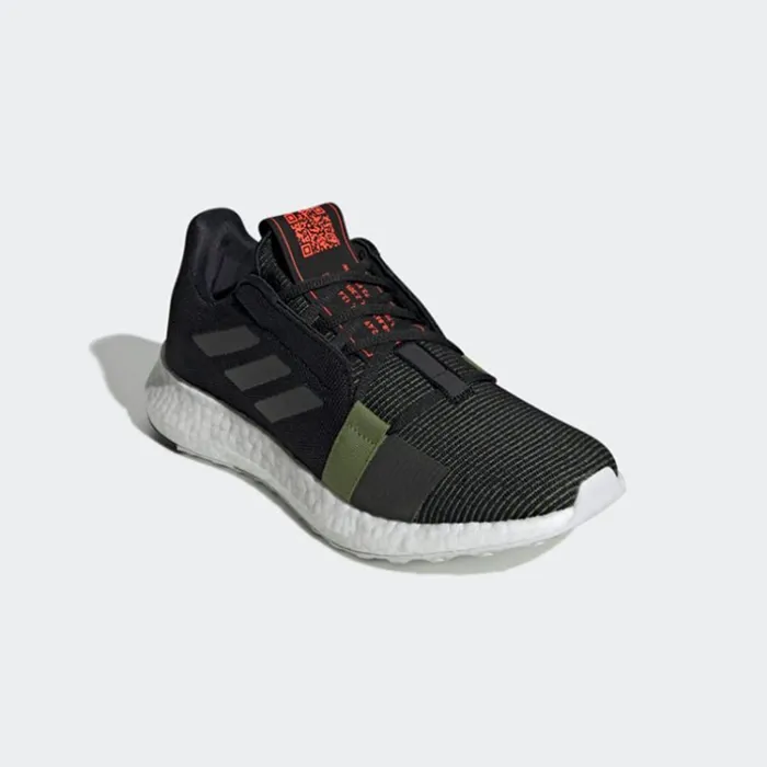 Giày Thể Thao Adidas Senseboost GO LTD Màu Đen Rêu