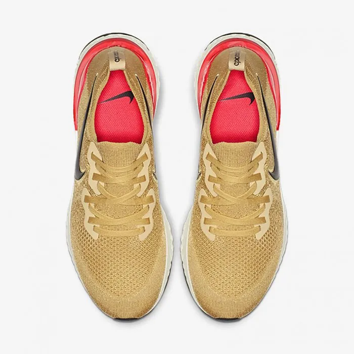 Giày Thể Thao Nike Epic React Flyknit 2 Màu Vàng Gold