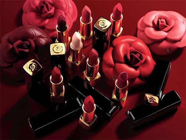 Son Chanel Rouge Allure Camelia Limited-Edition 2020 Màu 347 Camelia Fuchsia hồng fuchsia chính hãng