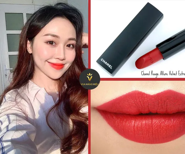 Son Lì Chanel Rouge Allure Velvet Extreme Màu 130 Rouge Obscur  RS Nguyen   Luxury Brand Luxurious Life