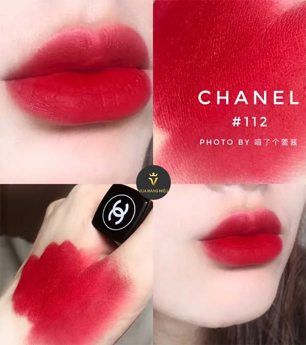 Son Chanel Rouge Allure Velvet Extreme Màu 112 Idéal - Son Môi - Vua Hàng Hiệu