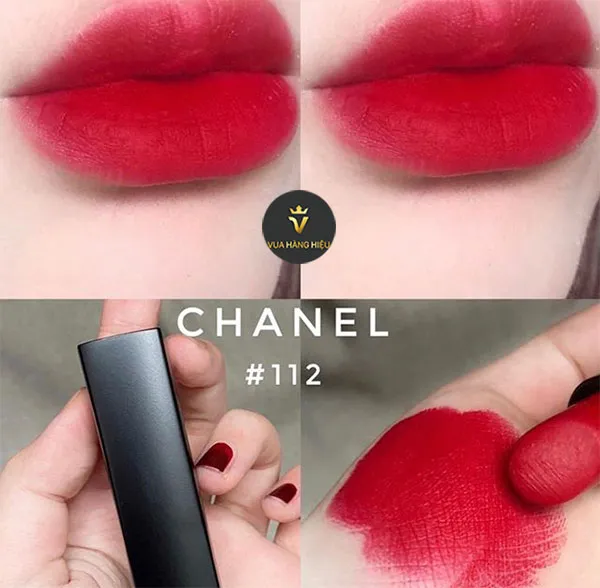 Son Chanel Rouge Allure Velvet Extreme Màu 112 Idéal - Son Môi - Vua Hàng Hiệu