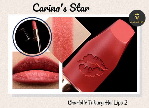 Thiết kế son Charlotte Tilbury Carina’s Star đẳng cấp ấn tượng