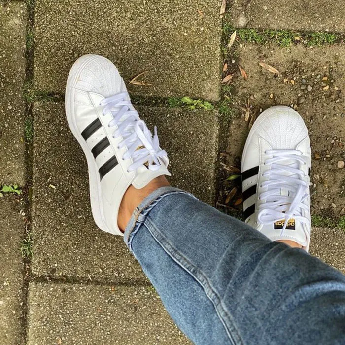 Giày Adidas Superstar Slip-On Shoes Màu Trắng Đen