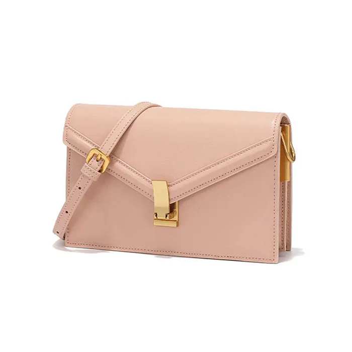 Túi Da Thật BT F45 Venuco - Hồng - K01F45