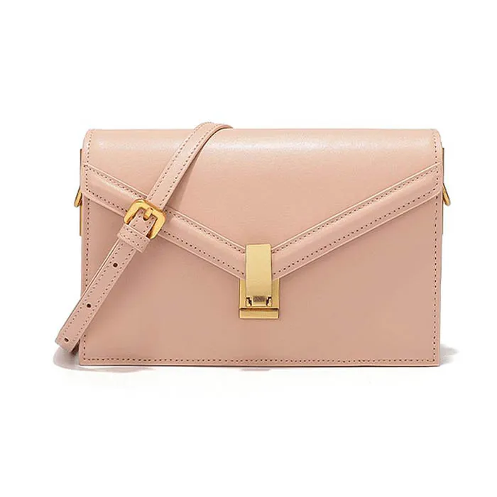 Túi Da Thật BT F45 Venuco - Hồng - K01F45