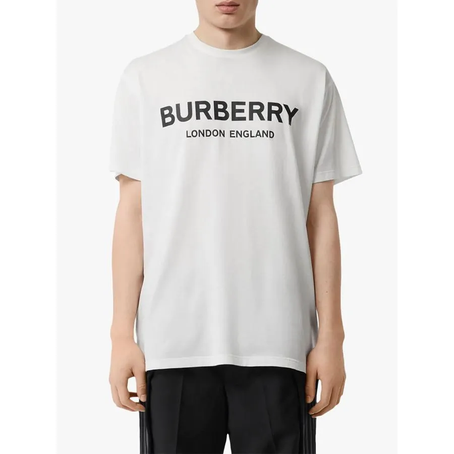 Áo Phông Burberry Logo Print T-Shirt Màu Trắng