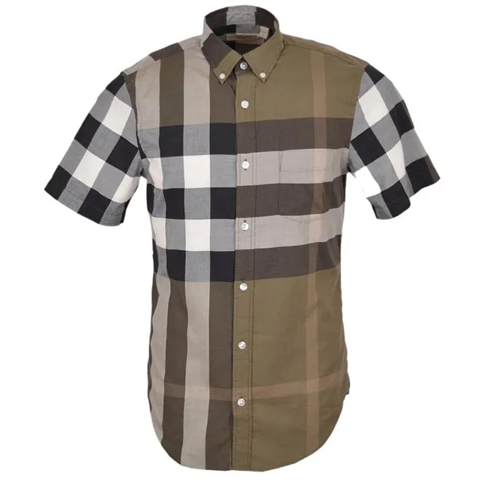 Áo Sơ Mi Burberry Brit Short Sleeve Check Cotton Shirt Size S - Thời trang - Vua Hàng Hiệu