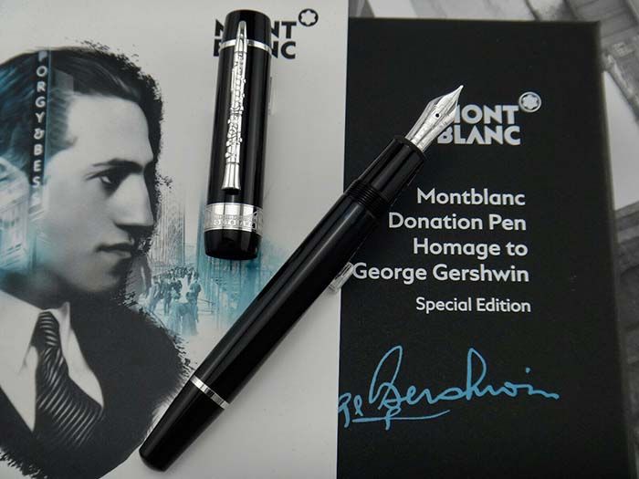 Bút Dạ Bi Montblanc Donation Pen Homage to George Gershwin Special Edition Màu Đen - 1