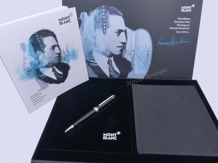 Bút Dạ Bi Montblanc Donation Pen Homage to George Gershwin Special Edition Màu Đen - 2