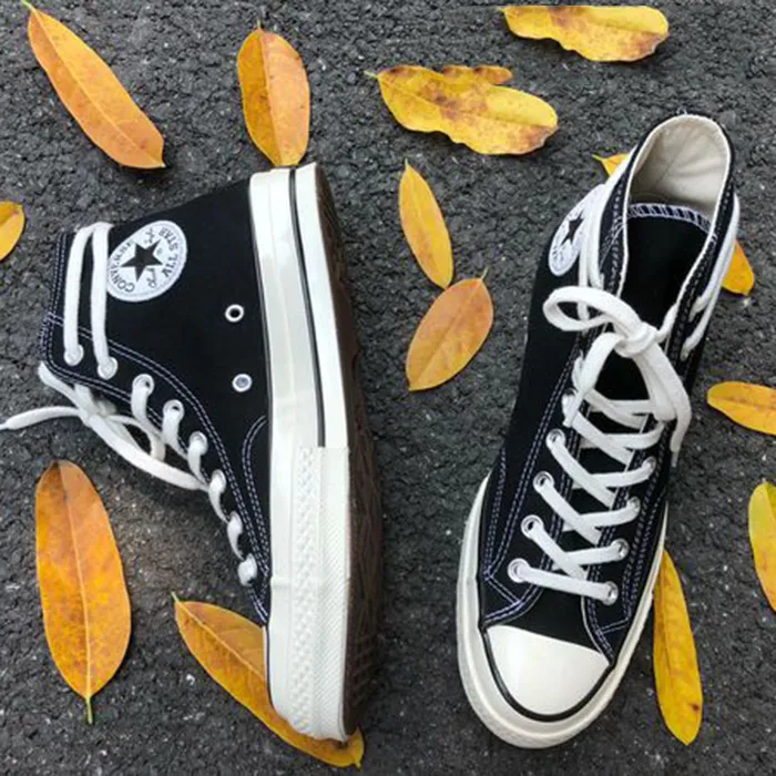 Giày Converse Chuck 1970s High Black White Màu Đen