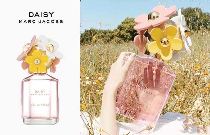 Thiết kế chai nước hoa Marc Jacobs Daisy Eau So Fresh 4ml
