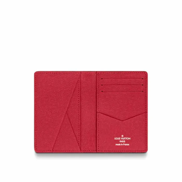 Ví Nam Louis Vuitton LV Pocket Organiser M63408 Màu Đen - Túi xách - Vua Hàng Hiệu