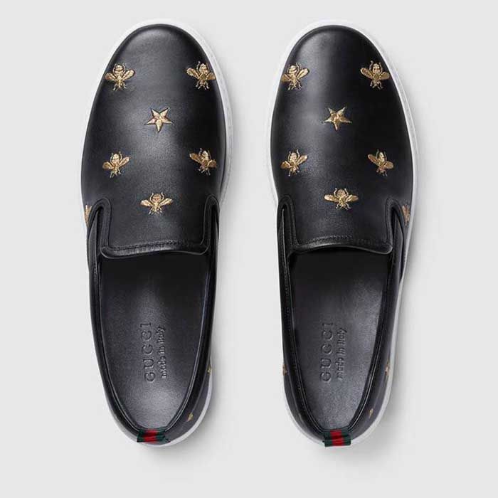 Mua Giày Gucci Leather Slip-on Sneaker With Bees Màu Đen Size 39 - Gucci -  Mua tại Vua Hàng Hiệu h018999