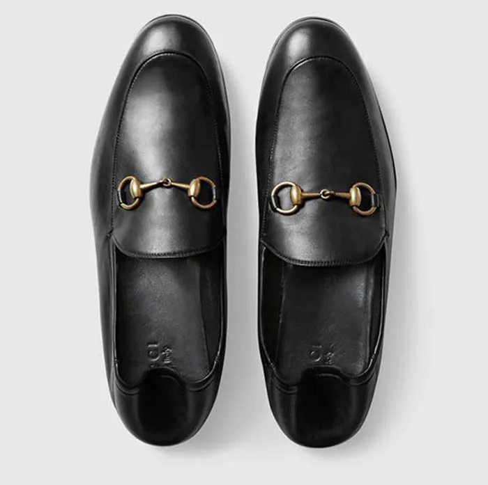 Giày Gucci Mocassins À Mors En Cuir Màu Đen