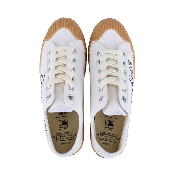 Giày MLB Playball Chunky Sneaker Màu Trắng, Đế Vàng - Giày - Vua Hàng Hiệu