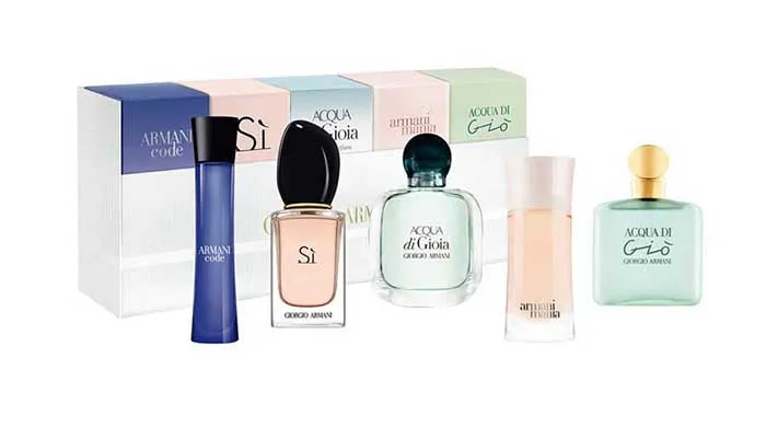 Set Nước Hoa Giorgio Armani 5 Mini Women