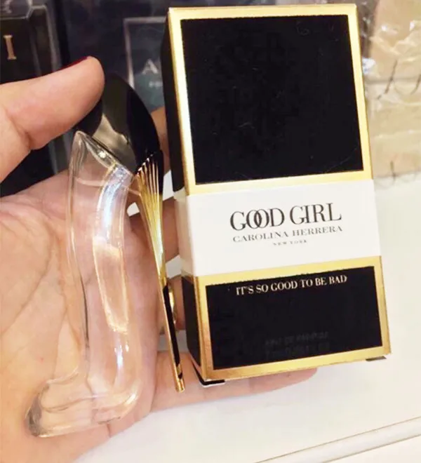 Nước hoa Carolina Herrera Good Girl Eau De Parfum 7ml, Guốc Trắng
