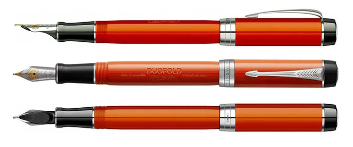Bút Máy Parker Duofold Classic Big Red Vintage Fountain Pen Màu Đỏ Cam - Bút viết - Vua Hàng Hiệu