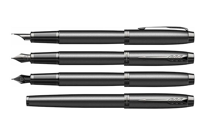 Bút Máy Parker IM Achromatic Black Fountain Pen Màu Đen - 1