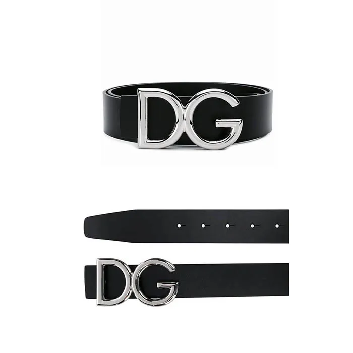 Thắt Lưng Dolce & Gabbana D&G Buckle Belt Bản 3,5cm Màu Đen Size 95 - Thắt lưng - Vua Hàng Hiệu