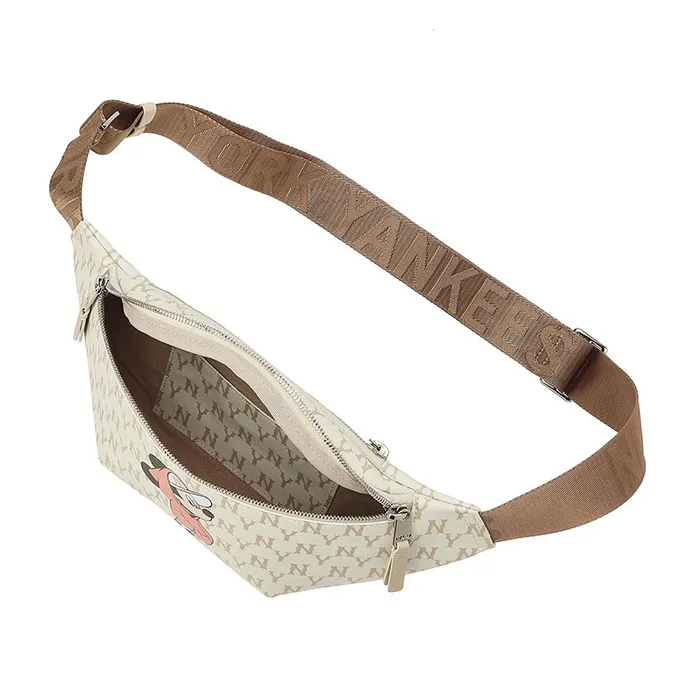 Túi MLB X Disney Hip Sac New York Yankees Màu Trắng