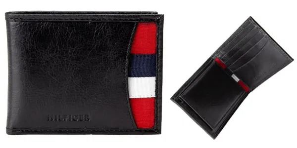 Ví Nam Tommy Hilfiger Men's Bexley Passcase Billfold Màu Đen