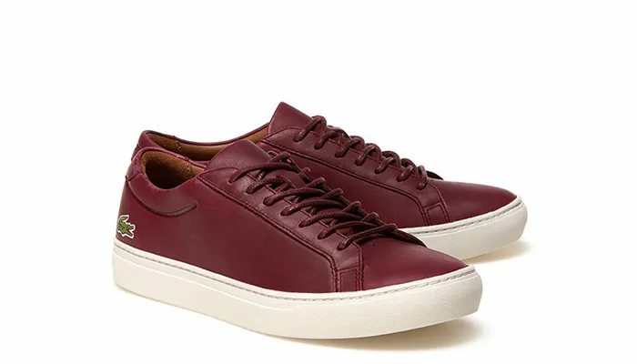 Giày Thể Thao Lacoste L.12.12 317 Chính Hãng (Đỏ Đô) Size 39.5 - Giày - Vua Hàng Hiệu