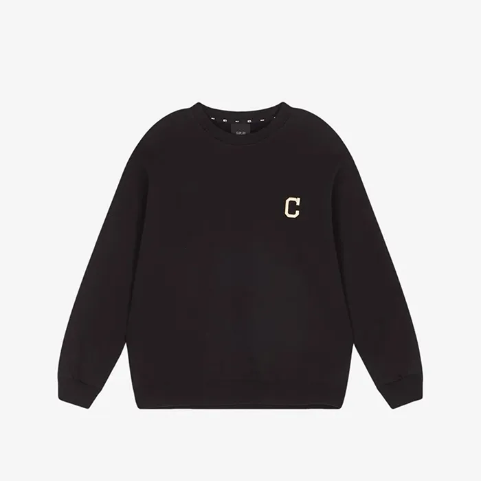 Áo Nỉ Sweater MLB Chuột Mickey MLB X Disney Màu Đen