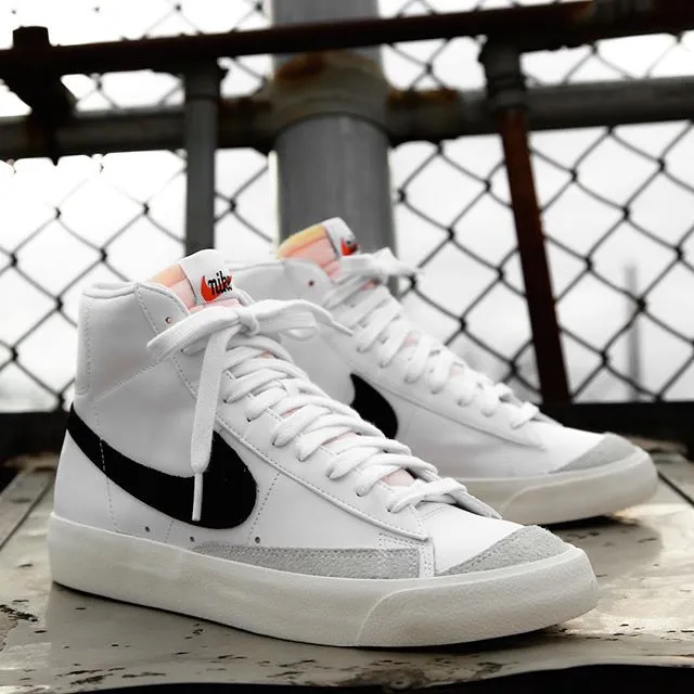 Giày Thể Thao Nike Blazer Mid 77 White Black Màu Trắng - Giày - Vua Hàng Hiệu