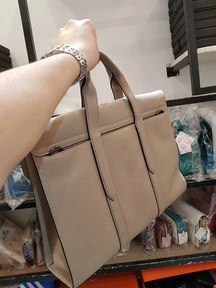 Cặp Coach Nam Metropolitan Portfolio Màu Nâu - Túi xách - Vua Hàng Hiệu