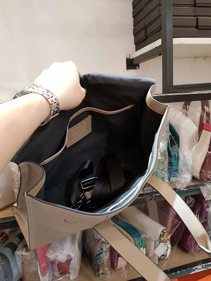Cặp Coach Nam Metropolitan Portfolio Màu Nâu - Túi xách - Vua Hàng Hiệu